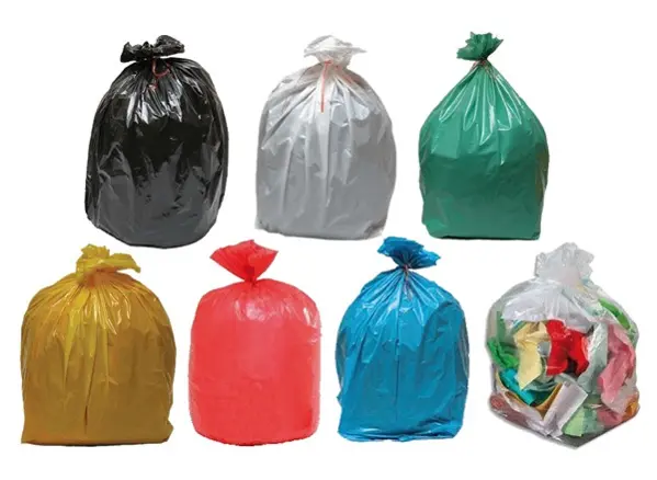200m. ECO Plastique Recharge de sac universelle pour poubelle à