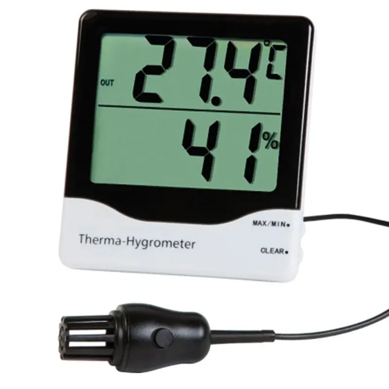 Termómetro / higrómetro digital - Termohigrómetros - Equipement - Equipo de  laboratorio
