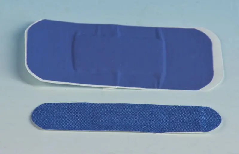 Pansements Plastiques Bleus Détectables Bout de Doigts 10 Pcs