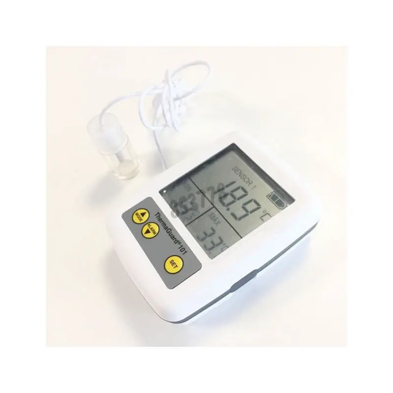 Thermomètre ThermaGuard avec alarme pour réfrigérateur et congélateur –