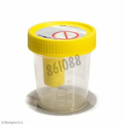 Flacon à urine PC 1 lt transparent