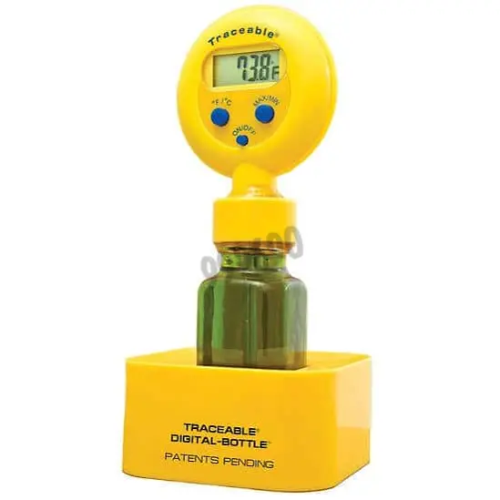 Jaune - Thermomètre et hygromètre à mercure d'intérieur et d
