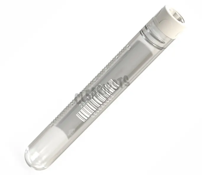 Provetta CryoGen® 5 ml senza base tappo interno graduata sterile CLEARLINE®  - Strumentazione per laboratorio